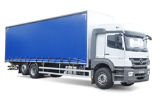 Minibus Hire Banbury - 26 Tonne Curtain Side Truck - Truck hire Banbury
